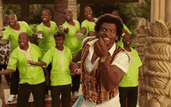 Blow Kiss Terry Crews Petals GIF