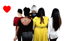 Blow Kiss Women Turn Around GIF