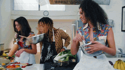 Blowing Flour Baking GIF