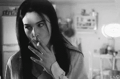 Blowing Smoke Monica Bellucci GIF