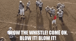 Blowing Whistle Little Giants  GIF