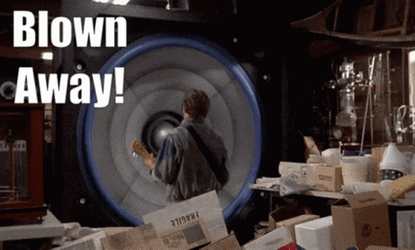 Blown Away Marty McFly GIF