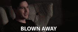 Blown Away Silently Shocked GIF