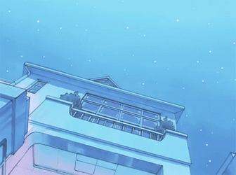 Blue Aesthetic Shooting Star GIF