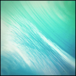 Blue Aesthetic With White Lines Flowing GIF