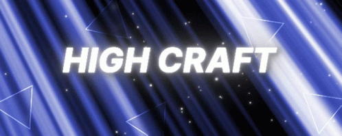 Blue And Black Background With High Craft GIF