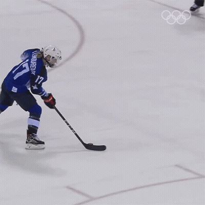 Blue And Black Striped Jersey Man Pointing Smiling GIF