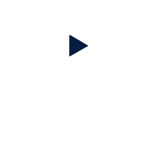 Blue And Gold Triangle Sticker