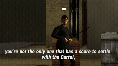 Blue And Purple Background Mafia Cartel GIF
