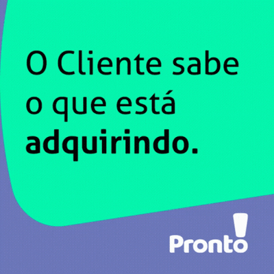 Blue And Purple Background With Pronto GIF