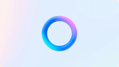Blue And Purple Circle GIF