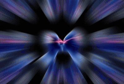 Blue And Purple Light Beam GIF