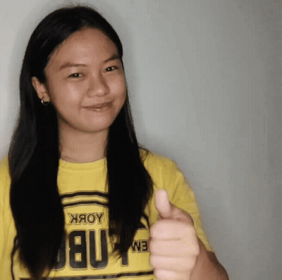 Blue And Red Thumbs Up Thank You GIF