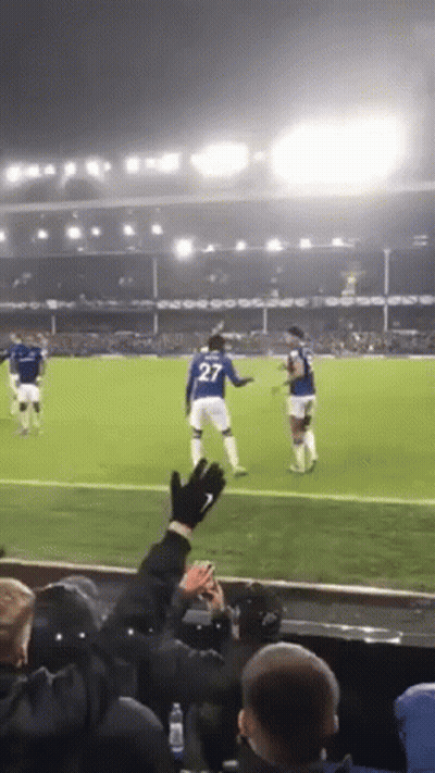 Blue And White Eve Ad Three Soccer Players GIF