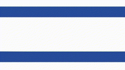 Blue And White Flag Star Of David Stand With Israel GIF