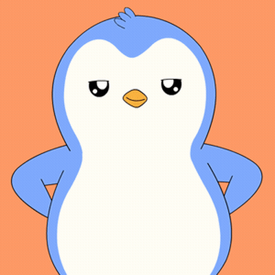 Blue And White Penguin Giving Thumbs Up GIF