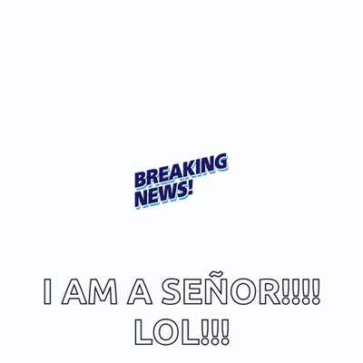 Blue And White Sign Saying Breaking News GIF