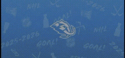 Blue And White Striped Background With TC Logo GIF