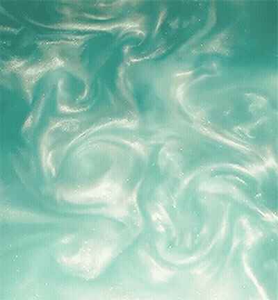 Blue And White Swirling Liquid GIF