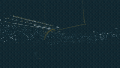 Blue And Yellow Logo Saying ND GIF