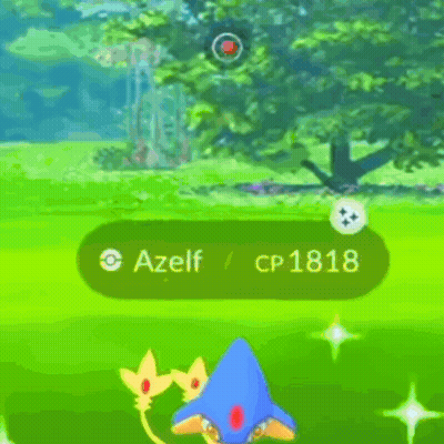Blue And Yellow Pokemon CP 1818 GIF