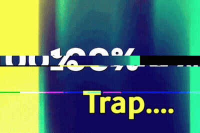 Blue And Yellow Trap GIF