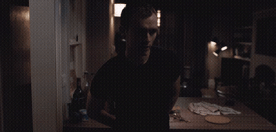 Blue And Yellow W Graphic GIF