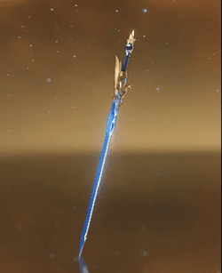 Blue Animated Sword GIF