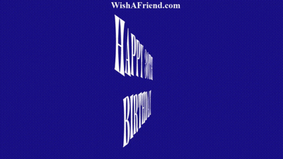 Blue Background Happy 30th Birthday
