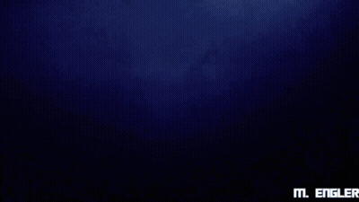 Blue Background Lightning Bolt M. Engler GIF