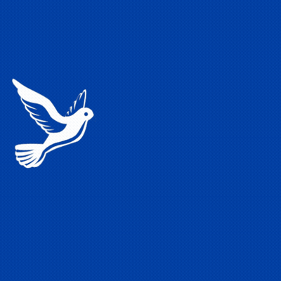 Blue Background May Troubled Hearts Be Healed Wishing You A Blessed And Peaceful Yom Kippur GIF
