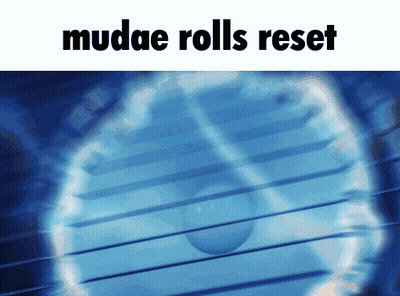 Blue Background Mudae Rolls Reset GIF