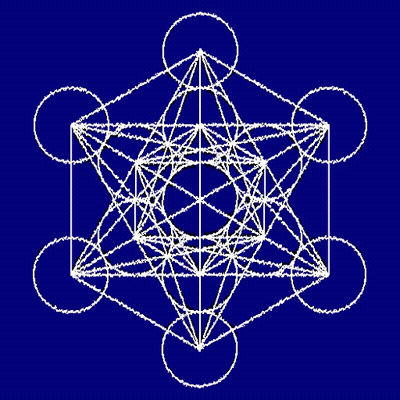 Blue Background Star GIF