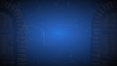Blue Background With Backdoor GIF