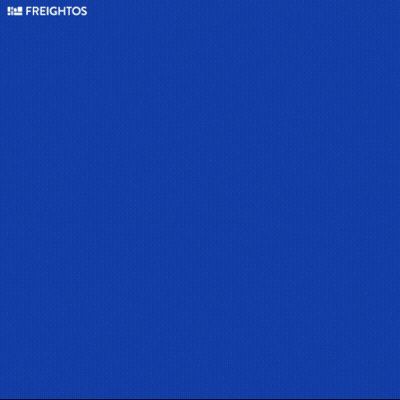 Blue Background With Freight Expectations GIF