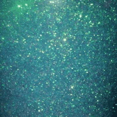 Blue Background With Green Glitter GIF