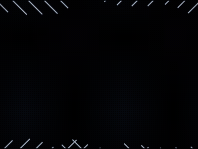 Blue Background With Ici In White Letters GIF