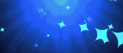 Blue Background With Revival In Yellow GIF