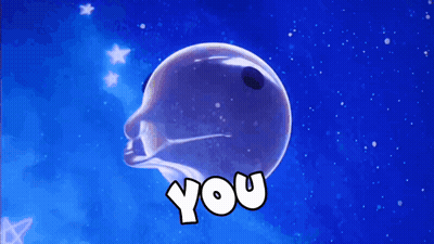 Blue Background With Should In White GIF