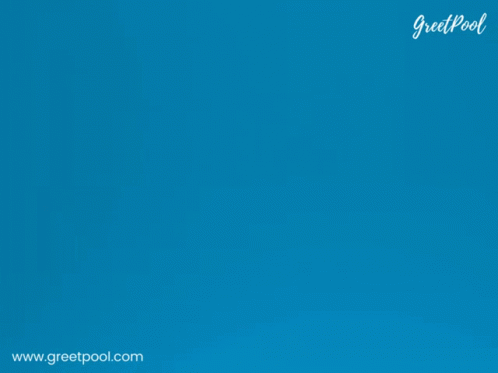 Blue Background With Sun And Clouds Saying Thank You GIF