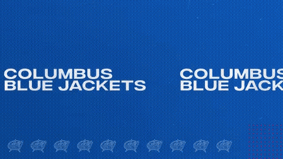 Blue Background With White Word Goal GIF