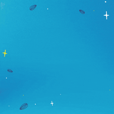Blue Background Yellow Letters Have Win GIF