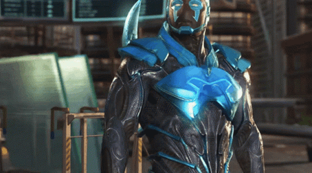 Blue Beetle Versus Wonder Woman GIF