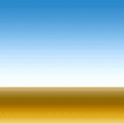 Blue Bunny Robot Hopping GIF