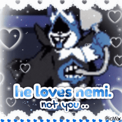 Blue Cartoon Character With Hanging Rope GIF