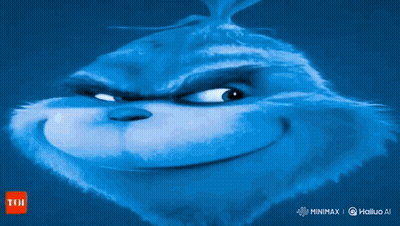 Blue Cartoon Character With TNI Logo GIF