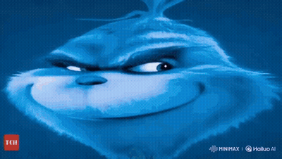 Blue Cartoon Character With TSJ Logo GIF