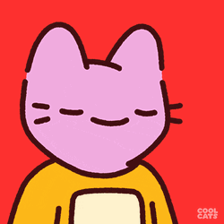 Blue Cat Headbobbing To The Music GIF