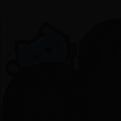 Blue Cat Laying On Gray Surface GIF