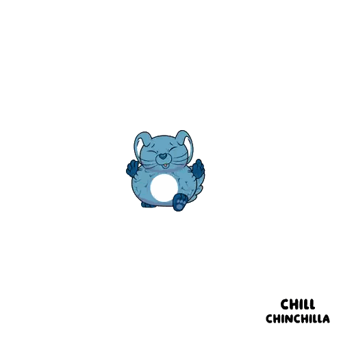 Blue Cat Sending Hug Sticker